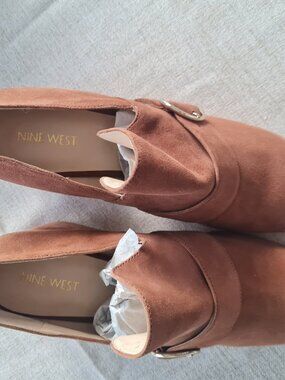 High heel suede shoes, Nine West